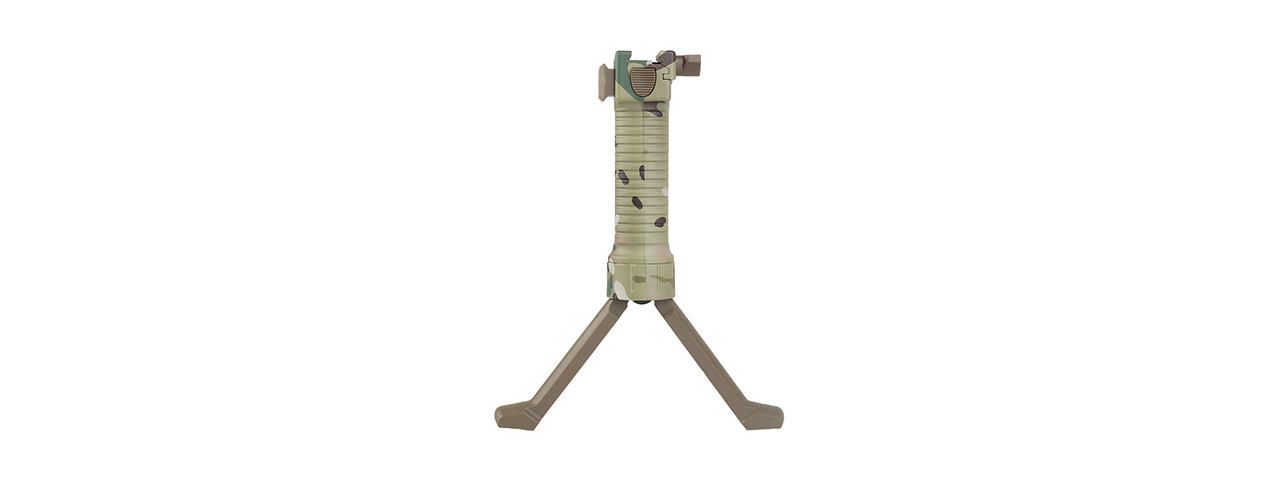 Tactical Vertical Bi-Pod Grip (Color: Multi-Camo)