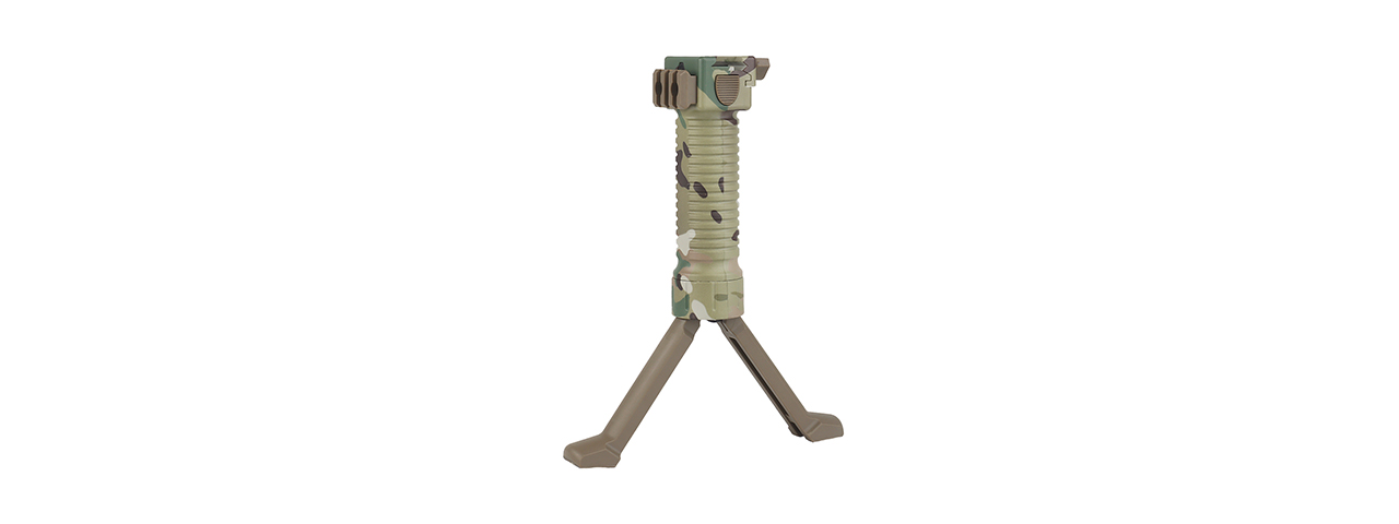 Tactical Vertical Bi-Pod Grip (Color: Multi-Camo)