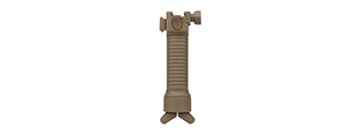 Tactical Vertical Bi-Pod Grip (Color: Tan)