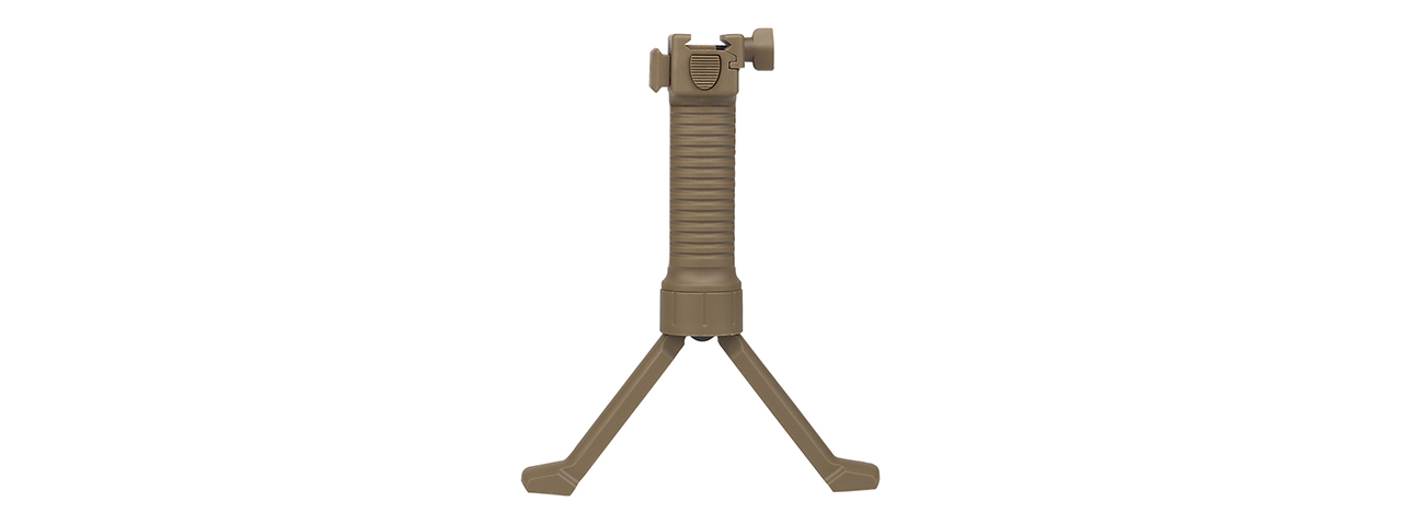 Tactical Vertical Bi-Pod Grip (Color: Tan)