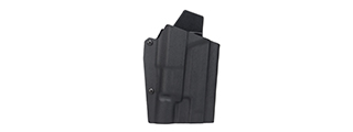 Lightweight Kydex Tactical Holster for P226 with X300 Weapon Lights (Color: Black)