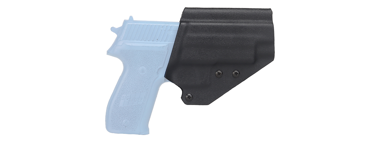 Lightweight Kydex Tactical Holster for Sig P226 Airsoft Pistols (Color: Black) - Click Image to Close