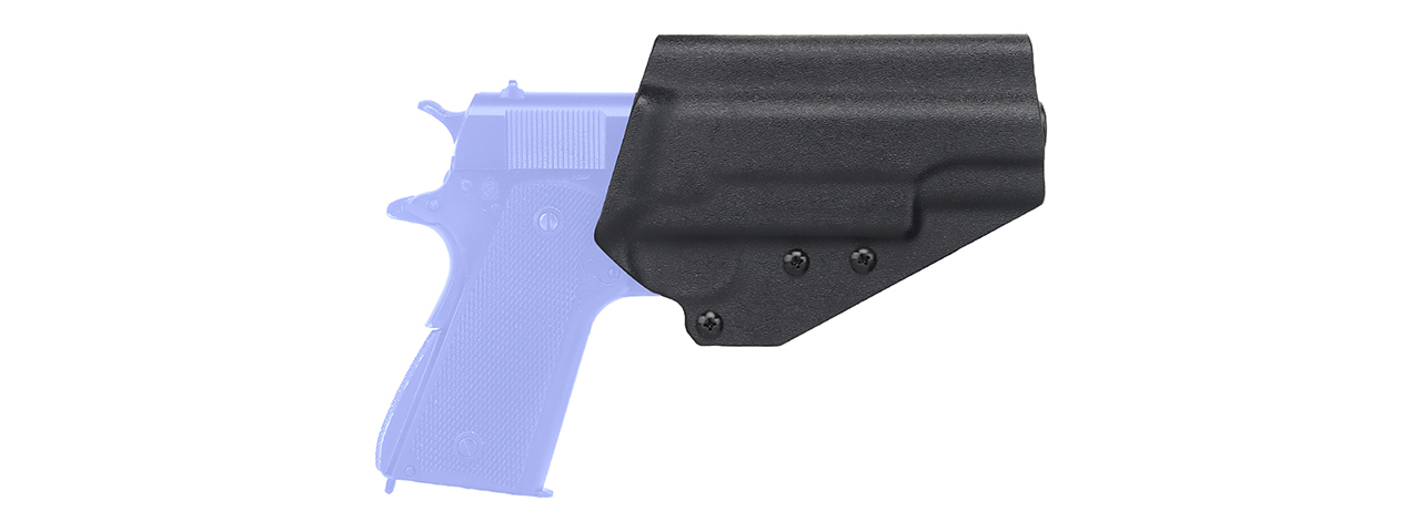 Lightweight Kydex Tactical Holster for 1911 Airsoft Pistols (Color: Black) - Click Image to Close