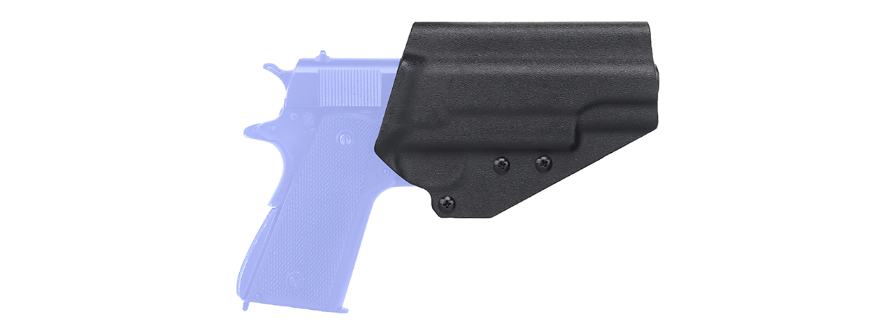 Lightweight Kydex Tactical Holster for 1911 Airsoft Pistols (Color: Black)