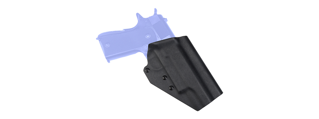 Lightweight Kydex Tactical Holster for 1911 Airsoft Pistols (Color: Black)