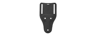 Tactical Short Belt Loop Holster Platform (Color: Black)