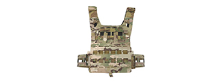 Lightweight SPC Laser Cut Tactical Vest (Color: Multi-Camo)