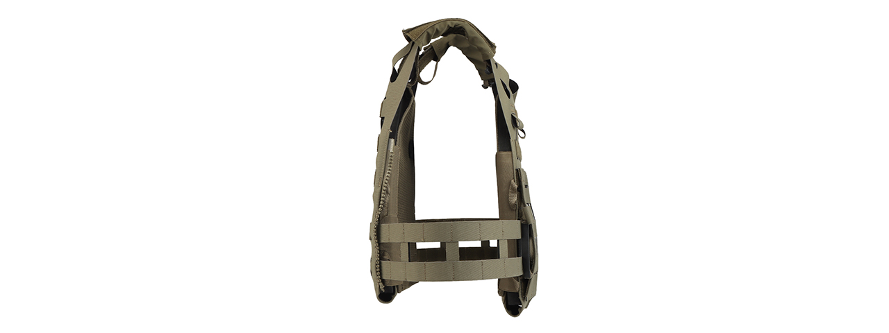 Lightweight SPC Laser Cut Tactical Vest (Color: Ranger Green) - Click Image to Close
