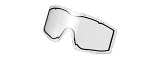 Lancer Tactical Double Pane Replacement Lens for CA-223 Goggles (Color: Clear)