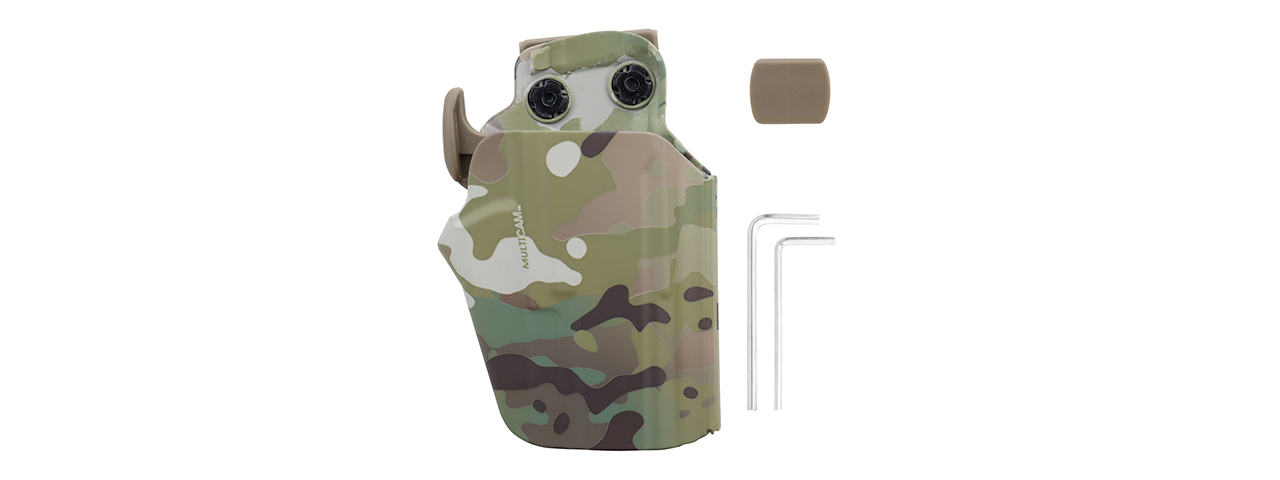 450 Universal Holster for Airsoft Sub-Compact Pistols (Color: Multi-Camo) - Click Image to Close