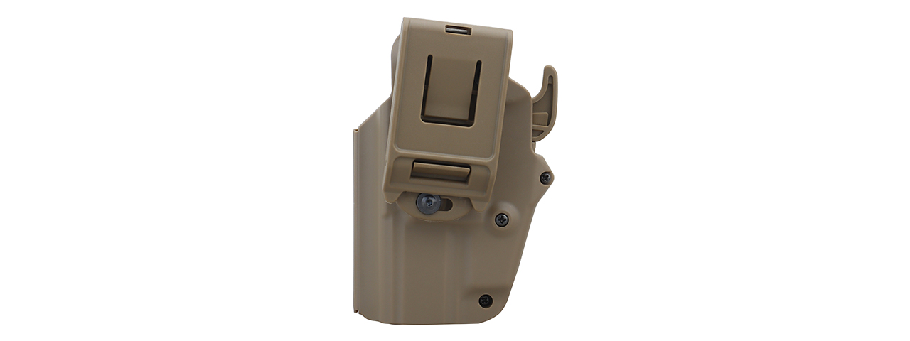 450 Universal Holster for Airsoft Sub-Compact Pistols (Color: Tan) - Click Image to Close