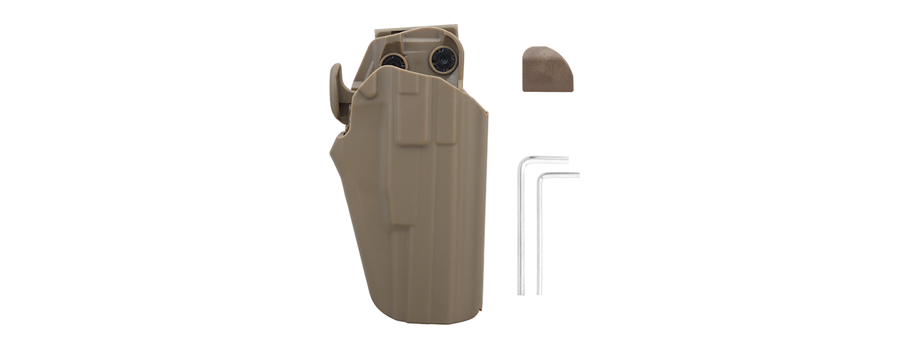 683 Universal Holster for Airsoft Sub-Compact Pistols (Color: Tan)