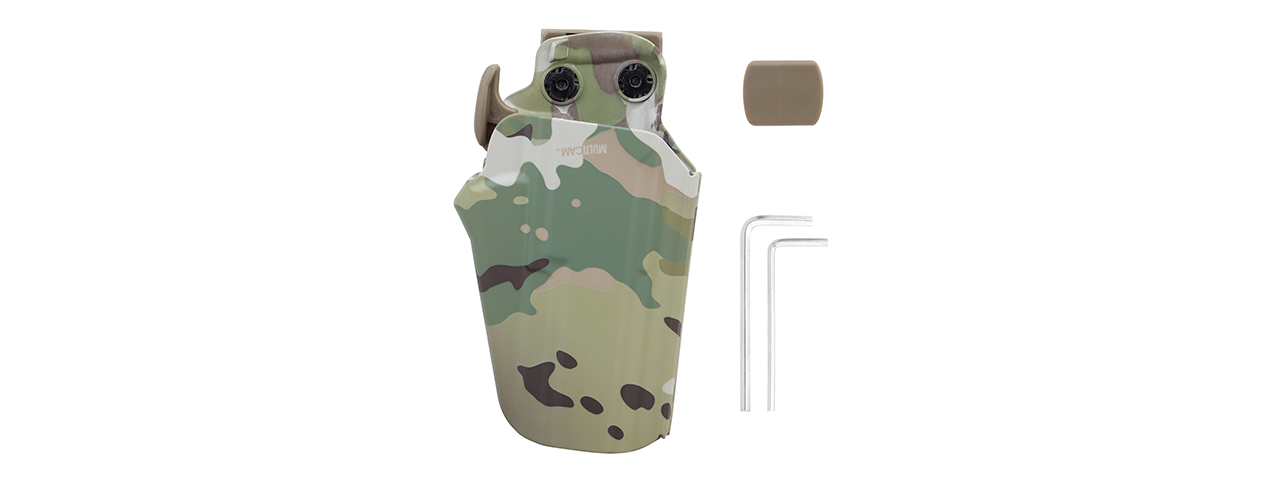 750 Universal Holster for Airsoft Sub-Compact Pistols (Color: Multi-Camo) - Click Image to Close