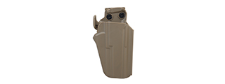 750 Universal Holster for Airsoft Sub-Compact Pistols (Color: Tan)