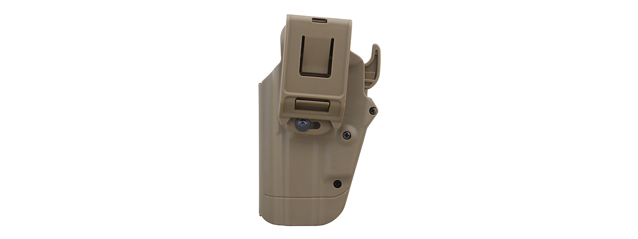 750 Universal Holster for Airsoft Sub-Compact Pistols (Color: Tan) - Click Image to Close