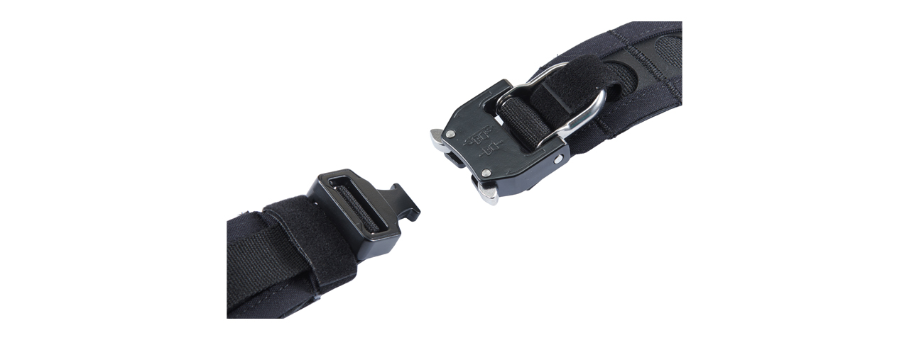 Lancer Tactical Bison Operator Belt (Color: Black) - Click Image to Close