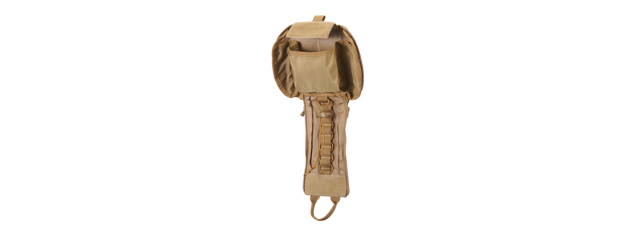 Lancer Tactical MOLLE Quick Response Medical Pouch (Color: Coyote Brown) - Click Image to Close
