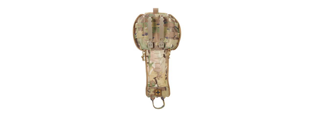 Lancer Tactical MOLLE Quick Response Medical Pouch (Color: Multi-Camo)