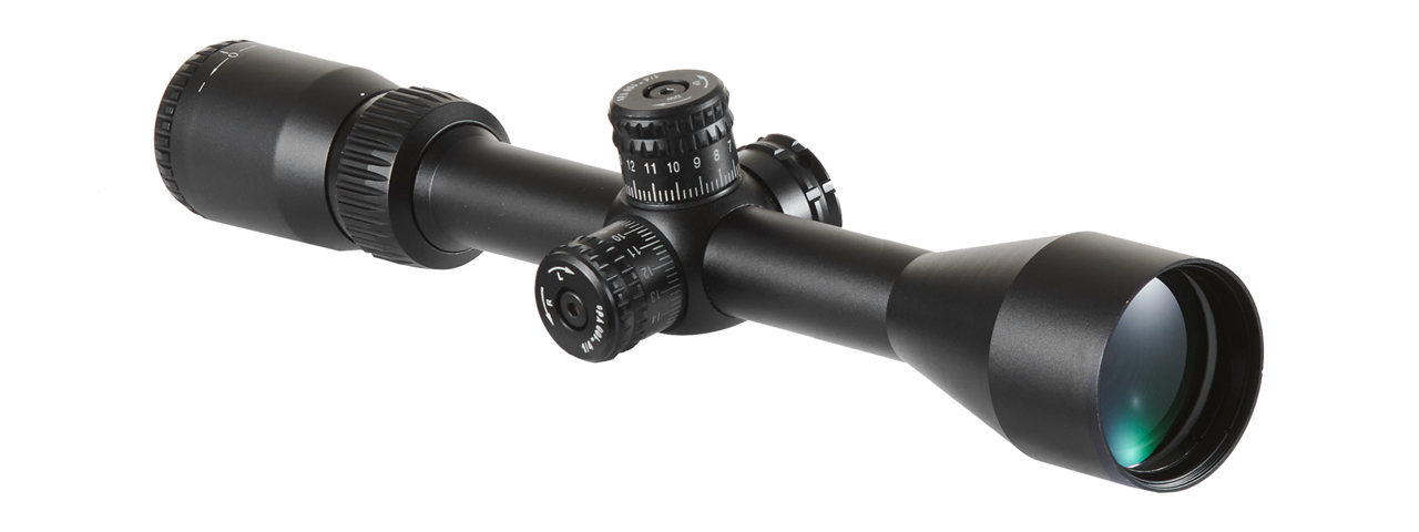 Lancer Tactical HP-1 4-16x44SF Rifle Scope (Color: Black)