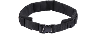 Lancer Tactical Shotgun Shell Battle Belt (Color: Black)