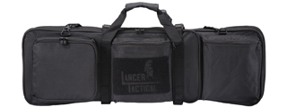 Lancer Tactical 1000D Nylon Polymer 32" Rifle Bag (Color: Black)