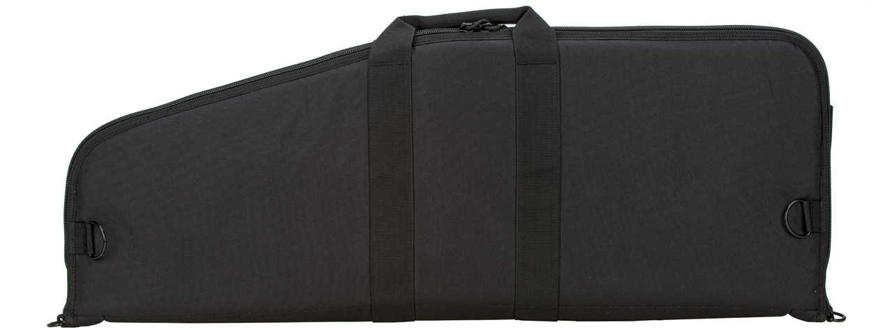 Lancer Tactical 1000D Nylon Single Rifle Gun Bag (Color: Black) - Click Image to Close