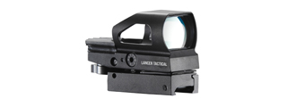 Lancer Tactical 1x Reflect Sight with Button Control (Color: Black)