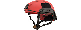 Lancer Tactical Airsoft Tactical BJ Type Basic Helmet (Color: Red)