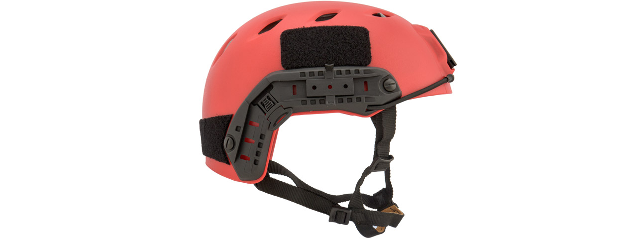 Lancer Tactical Airsoft Tactical BJ Type Basic Helmet (Color: Red) - Click Image to Close