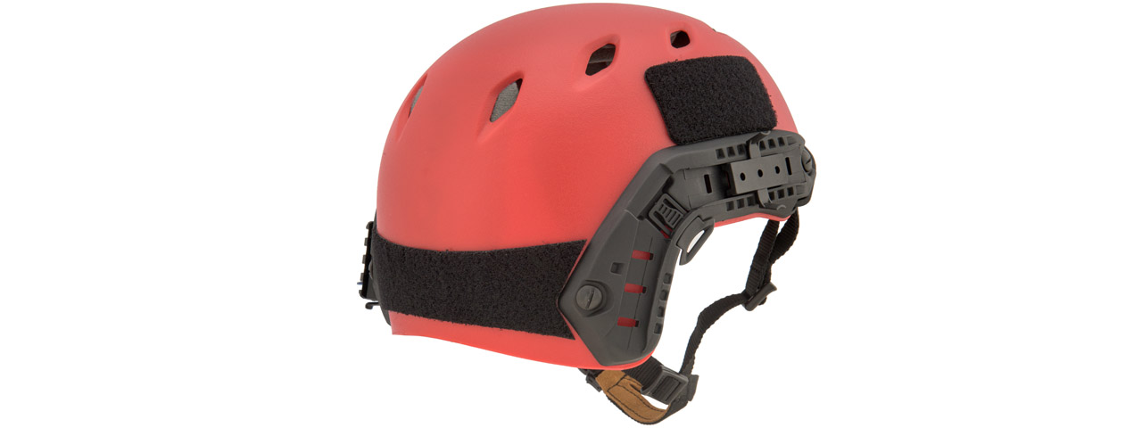 Lancer Tactical Airsoft Tactical BJ Type Basic Helmet (Color: Red)