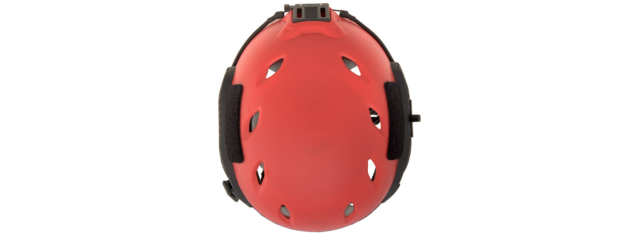 Lancer Tactical Airsoft Tactical BJ Type Basic Helmet (Color: Red)