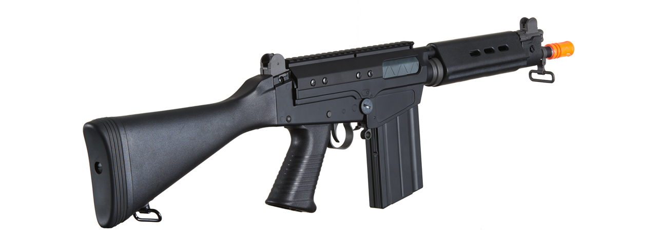 Classic Army DSA Inc. Licensed SA58 Carbine Airsoft AEG Rifle (Color: Black) - Click Image to Close