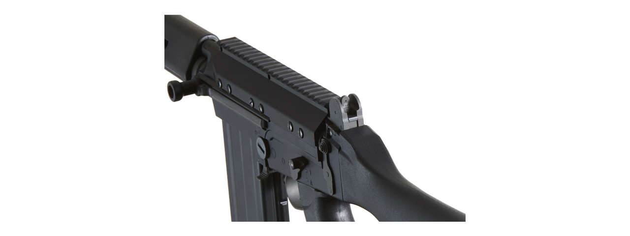 Classic Army DSA Inc. Licensed SA58 Carbine Airsoft AEG Rifle (Color: Black) - Click Image to Close
