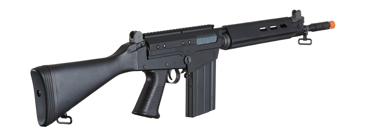 Classic Army DSA Inc. Licensed Full Length SA58 Carbine Airsoft AEG Rifle (Color: Black)