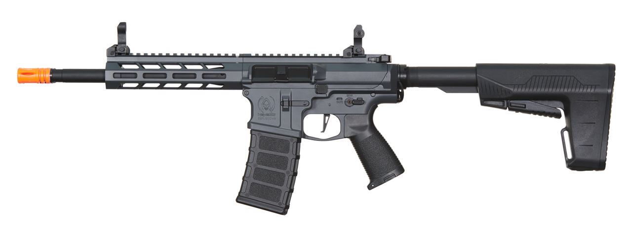 Classic Army DT-4 Double Barrel Airsoft M4 AEG Rifle (Color: Grey) - Click Image to Close