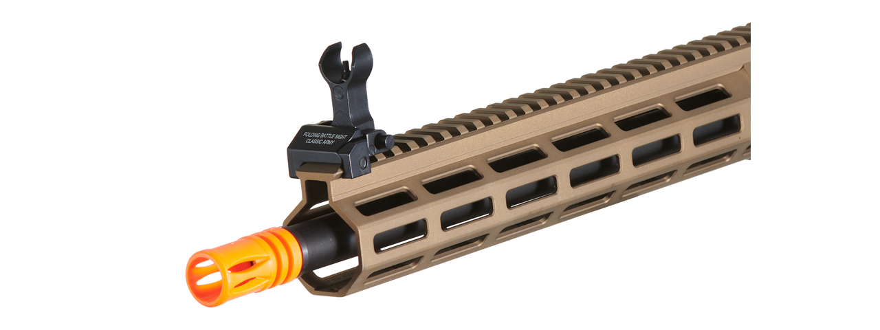 Classic Army 13.5" MK16 ECS Airsoft AEG Rifle (Color: Two-Tone) - Click Image to Close