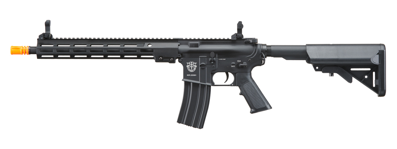 Classic Army 13.5" MK16 ECS Airsoft AEG Rifle (Color: Black) - Click Image to Close