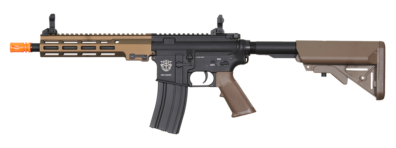 Classic Army 9.5" MK16 ECS Airsoft AEG Rifle (Color: Two-Tone)