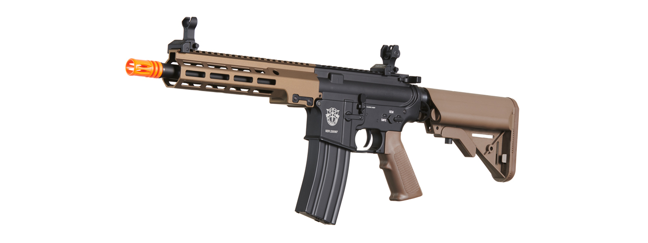 Classic Army 9.5" MK16 ECS Airsoft AEG Rifle (Color: Two-Tone) - Click Image to Close