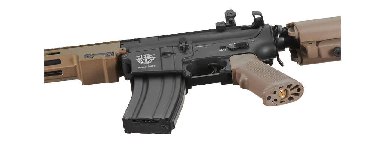 Classic Army 9.5" MK16 ECS Airsoft AEG Rifle (Color: Two-Tone)