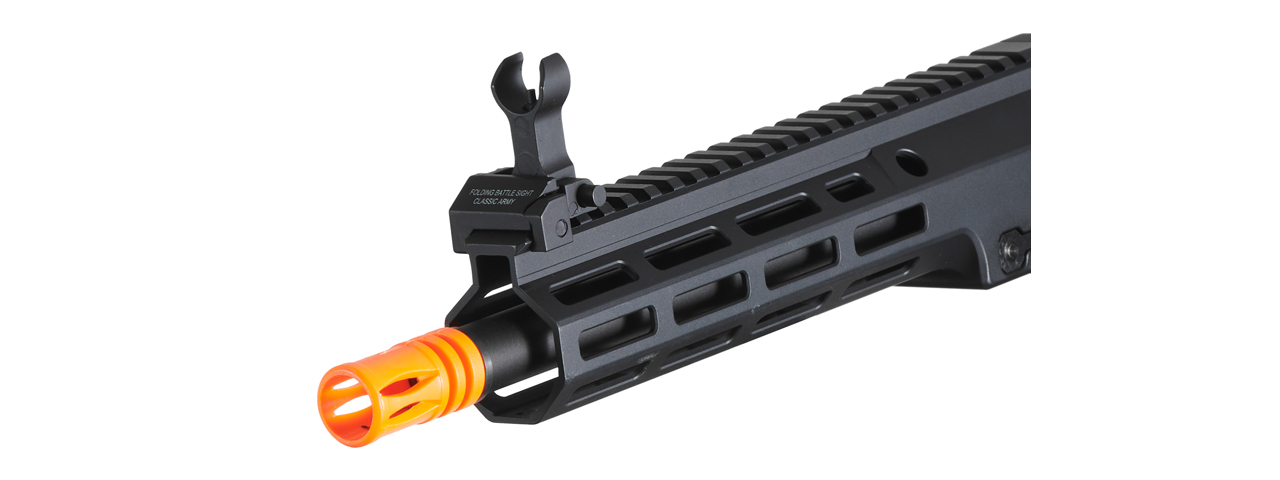 Classic Army 9.5" MK16 ECS Airsoft AEG Rifle (Color: Black) - Click Image to Close