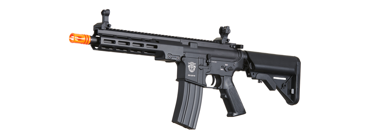 Classic Army 9.5" MK16 ECS Airsoft AEG Rifle (Color: Black) - Click Image to Close