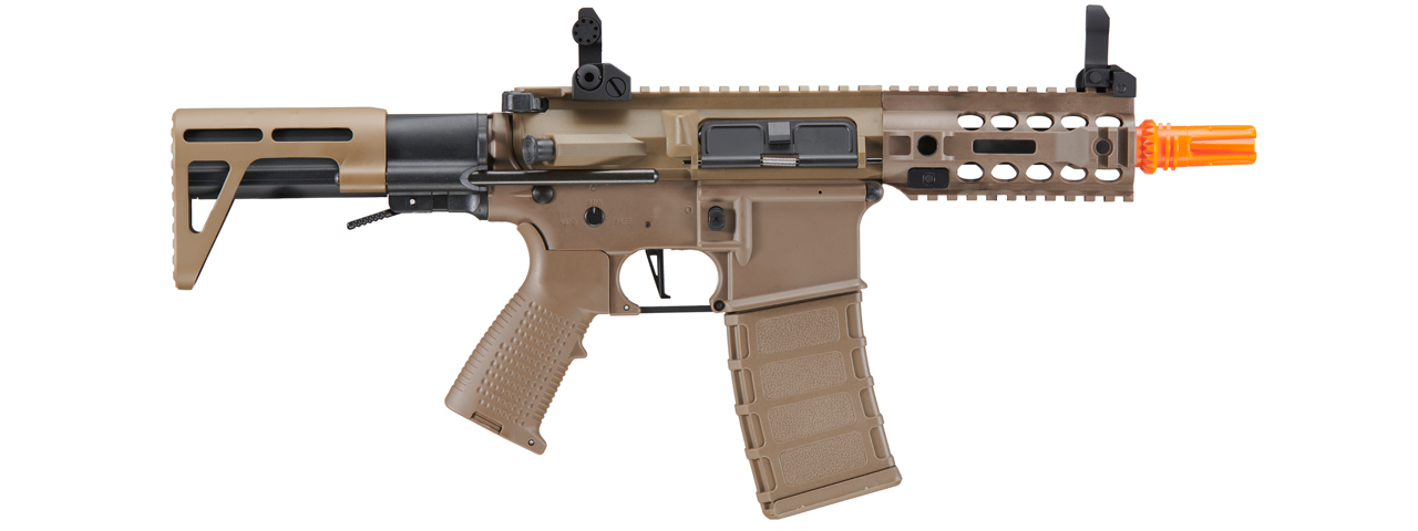 Classic Army Skirmish ECS AR4 SBR Light AEG Airsoft Rifle (Color: Dark Earth) - Click Image to Close