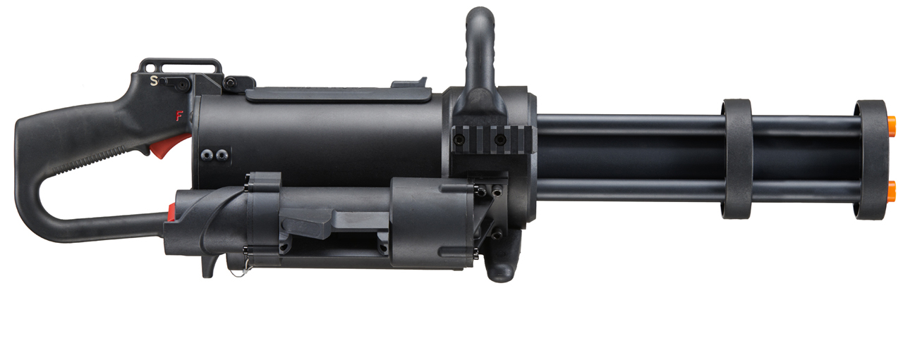 Classic Army M133 Mini Vulcan AEG Minigun (Color: Black) - Click Image to Close