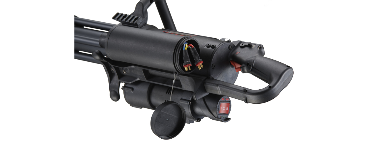 Classic Army M133 Mini Vulcan AEG Minigun (Color: Black) - Click Image to Close