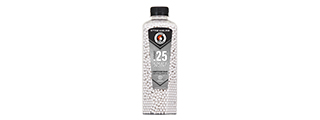 Lancer Tactical 5050 Round 0.25g Streamline Competition Grade BB Bottle (Color: White)