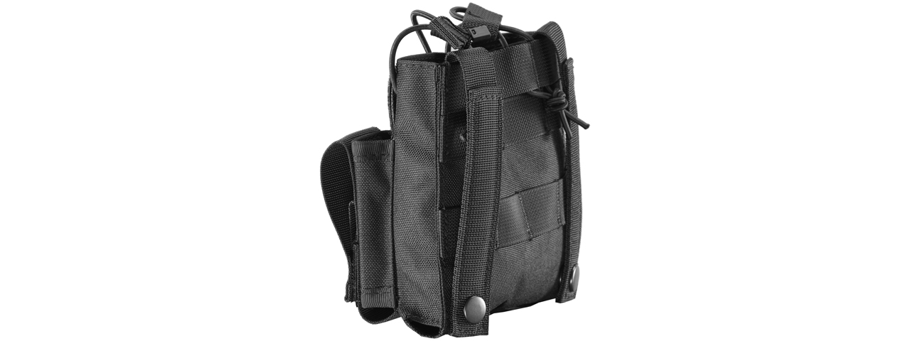 Lancer Tactical Double M4 / Pistol Magazine Pouch (Color: Black) - Click Image to Close