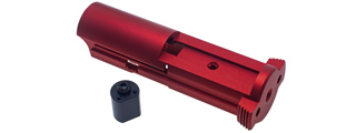 CowCow Aluminum Ultra Lightweight Blowback Unit for Action Army AAP-01 Gas Blowback Pistols (Color: Red)