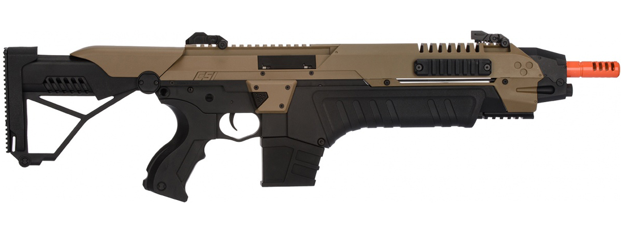CSI S.T.A.R. XR-5 FG 1503 Advanced Battle Rifle (Color: Tan) - Click Image to Close