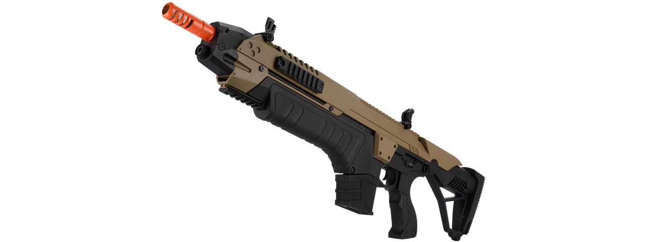 CSI S.T.A.R. XR-5 FG 1503 Advanced Battle Rifle (Color: Tan) - Click Image to Close